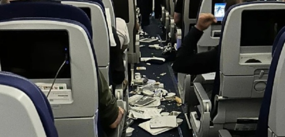 Passengers Launched Into Air During Turbulence