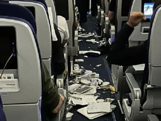 Passengers Launched Into Air During Turbulence