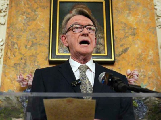 UK Government Ousts US Ambassador Peter Mandelson